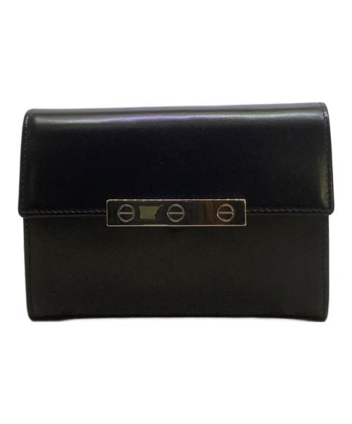 Cartier（カルティエ）Cartier (カルティエ) Cartier　ラブコレクション　2つ折り財布 ブラックの古着・服飾アイテム