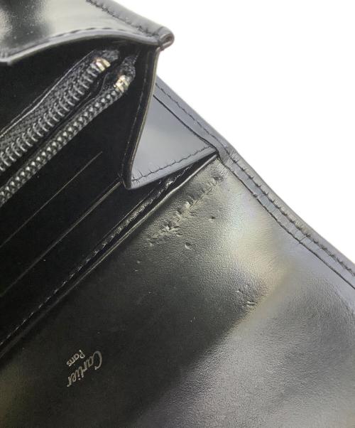 Cartier（カルティエ）Cartier (カルティエ) Cartier　ラブコレクション　2つ折り財布 ブラックの古着・服飾アイテム