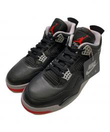 NIKE（ナイキ）の古着「Air Jordan 4 Retro」｜ブラック×レッド