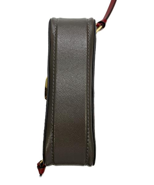 MARC JACOBS（マークジェイコブス）MARC JACOBS (マークジェイコブス) MARC JACOBS　SNAPSHOT　レッド×ブラック　ショルダーバッグ レッド×ブラックの古着・服飾アイテム