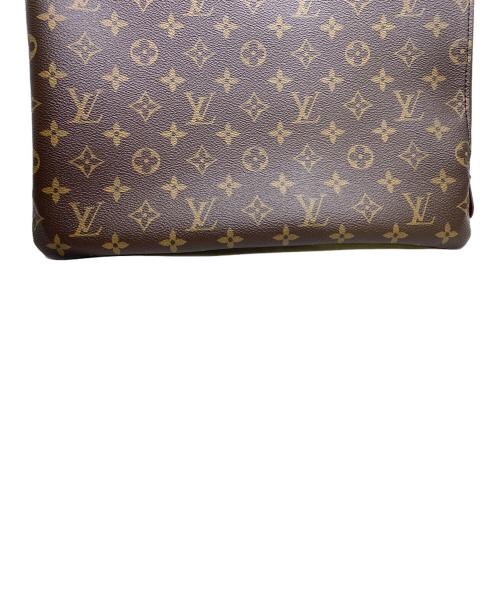 LOUIS VUITTON（ルイ ヴィトン）LOUIS VUITTON (ルイ ヴィトン) LOUIS VUITTON　モノグラム　エテュイ ヴォワヤージュGM ブラウン×レッドの古着・服飾アイテム