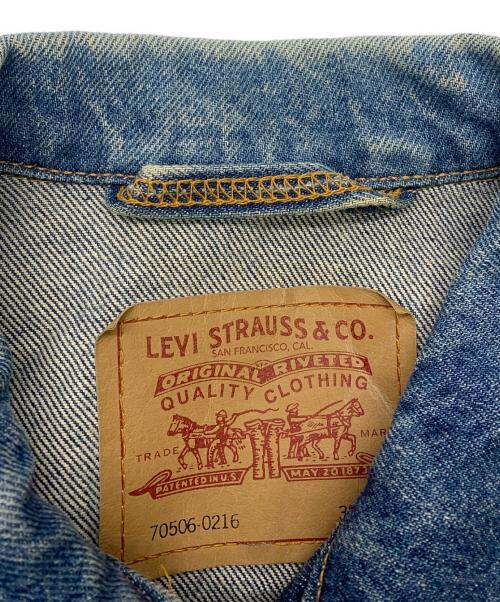 LEVI'S（リーバイス）LEVI'S (リーバイス) LEVI'S　70506-0216　90's USA製 ボタン裏527　デニムジャケット ブルー サイズ:SIZE 38の古着・服飾アイテム