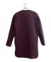 BALENCIAGA (バレンシアガ) BALENCIAGA　カシミヤ混コート バーガンディー サイズ:34：10000円