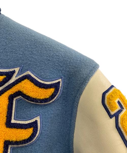 STYLE EYES（スタイルアイズ）STYLE EYES (スタイルアイズ) STYLE EYES　スタジャン ブルー サイズ:38の古着・服飾アイテム