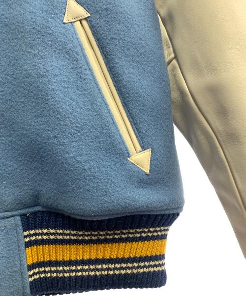 STYLE EYES（スタイルアイズ）STYLE EYES (スタイルアイズ) STYLE EYES　スタジャン ブルー サイズ:38の古着・服飾アイテム