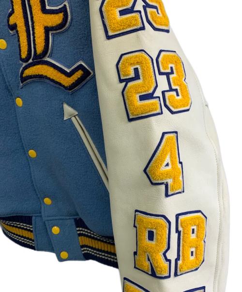 STYLE EYES（スタイルアイズ）STYLE EYES (スタイルアイズ) STYLE EYES　スタジャン ブルー サイズ:38の古着・服飾アイテム