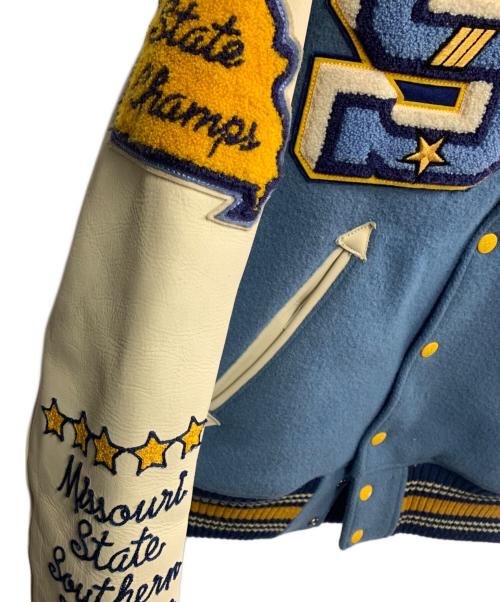 STYLE EYES（スタイルアイズ）STYLE EYES (スタイルアイズ) STYLE EYES　スタジャン ブルー サイズ:38の古着・服飾アイテム