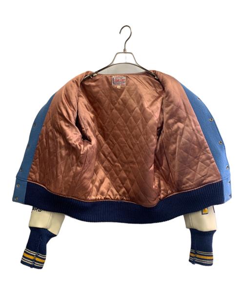 STYLE EYES（スタイルアイズ）STYLE EYES (スタイルアイズ) STYLE EYES　スタジャン ブルー サイズ:38の古着・服飾アイテム