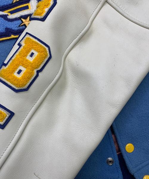 STYLE EYES（スタイルアイズ）STYLE EYES (スタイルアイズ) STYLE EYES　スタジャン ブルー サイズ:38の古着・服飾アイテム