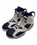 NIKEナイキ）の古着「スニーカー」｜ホワイト×ネイビー