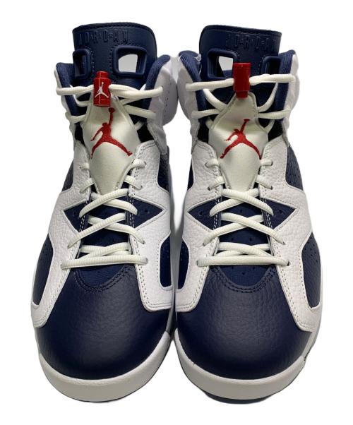 NIKE（ナイキ）NIKE (ナイキ) スニーカー ホワイト×ネイビー サイズ:28の古着・服飾アイテム