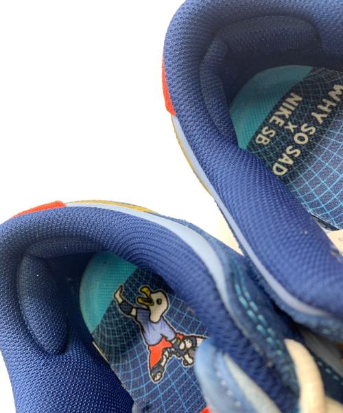 NIKE SB（ナイキエスビー）NIKE SB (ナイキエスビー) Why So Sad? (why so sad？) SB Dunk Low ブルー サイズ:UK　9の古着・服飾アイテム