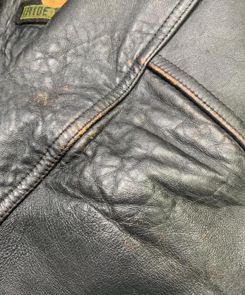 HARLEY-DAVIDSON（ハーレーダビッドソン）HARLEY-DAVIDSON (ハーレーダビッドソン) 90’sレザージャケット ブラック サイズ:Ｌの古着・服飾アイテム