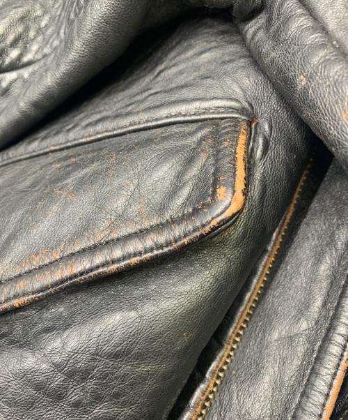 HARLEY-DAVIDSON（ハーレーダビッドソン）HARLEY-DAVIDSON (ハーレーダビッドソン) 90’sレザージャケット ブラック サイズ:Ｌの古着・服飾アイテム