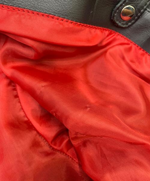 Liugoo Leathers（リューグーレザーズ）Liugoo Leathers (リューグーレザーズ) ライダースジャケット ブラック サイズ:LLの古着・服飾アイテム