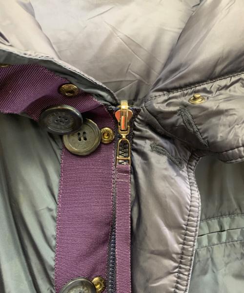 MONCLER（モンクレール）MONCLER (モンクレール) sacai (サカイ) MONCLER×sacai　SERINA　リバーシブルダウンコート ネイビー サイズ:SIZE 2の古着・服飾アイテム