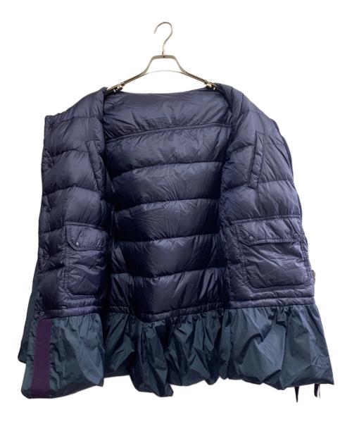 MONCLER（モンクレール）MONCLER (モンクレール) sacai (サカイ) MONCLER×sacai　SERINA　リバーシブルダウンコート ネイビー サイズ:SIZE 2の古着・服飾アイテム