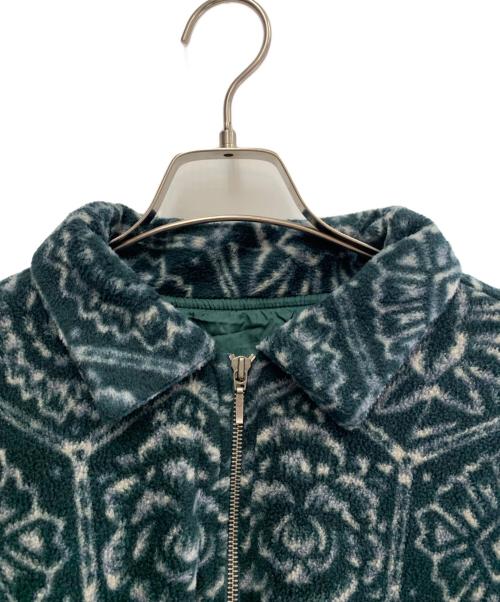 Patagonia（パタゴニア）Patagonia (パタゴニア) Patagonia　シンチラオーバーシャツ　ヘキサゴン　95年製 USA製 グリーン×ホワイト サイズ:XLの古着・服飾アイテム