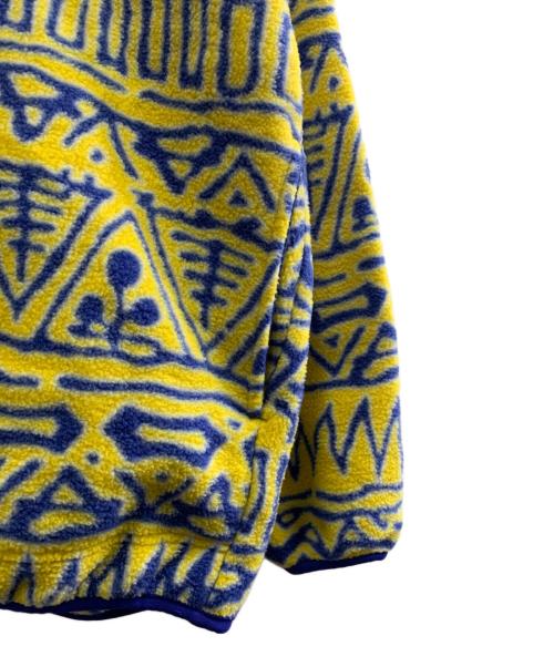 Patagonia（パタゴニア）Patagonia (パタゴニア) Patagonia　シンチラスナップT　スウィッチバック柄　99年製 USA製 イエロー×ブルー サイズ:XLの古着・服飾アイテム