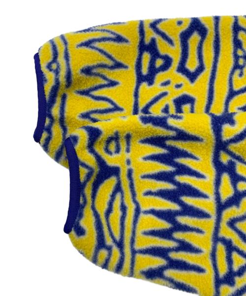 Patagonia（パタゴニア）Patagonia (パタゴニア) Patagonia　シンチラスナップT　スウィッチバック柄　99年製 USA製 イエロー×ブルー サイズ:XLの古着・服飾アイテム