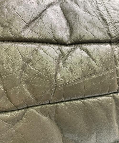 MONCLER（モンクレール）MONCLER (モンクレール) MONCLER　ダウンキルティングバッグ グレーの古着・服飾アイテム