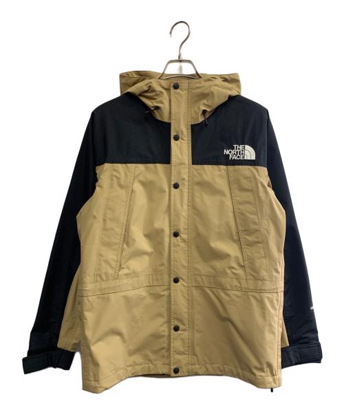 THE NORTH FACE（ザ ノース フェイス）THE NORTH FACE (ザ ノース フェイス) THE NORTH FACE　マウンテンライトジャケット ブラウン×ブラック サイズ:Mの古着・服飾アイテム