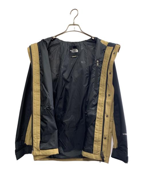 THE NORTH FACE（ザ ノース フェイス）THE NORTH FACE (ザ ノース フェイス) THE NORTH FACE　マウンテンライトジャケット ブラウン×ブラック サイズ:Mの古着・服飾アイテム