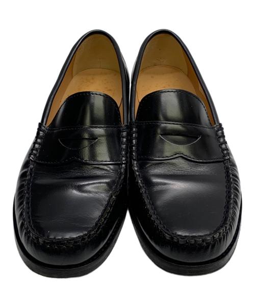 山陽山長（サンヨウヤマチョウ）山陽山長 (サンヨウヤマチョウ) コインローファー ブラック サイズ:7号の古着・服飾アイテム