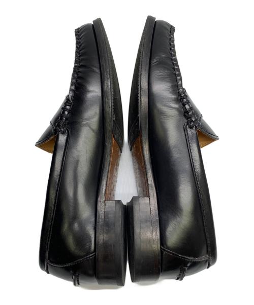 山陽山長（サンヨウヤマチョウ）山陽山長 (サンヨウヤマチョウ) コインローファー ブラック サイズ:7号の古着・服飾アイテム