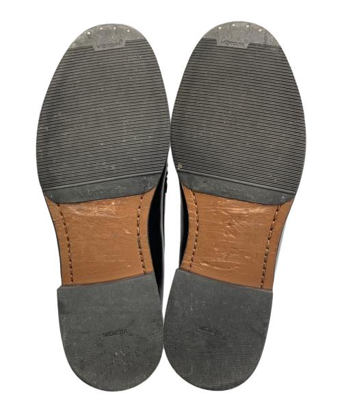 山陽山長（サンヨウヤマチョウ）山陽山長 (サンヨウヤマチョウ) コインローファー ブラック サイズ:7号の古着・服飾アイテム