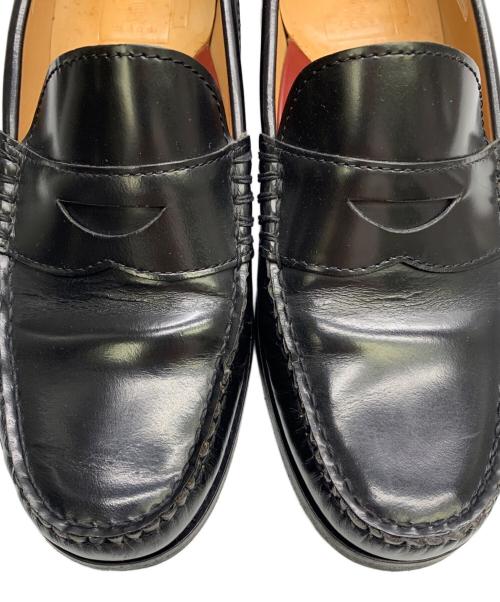 山陽山長（サンヨウヤマチョウ）山陽山長 (サンヨウヤマチョウ) コインローファー ブラック サイズ:7号の古着・服飾アイテム