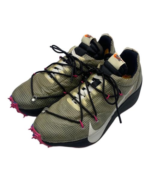 NIKE（ナイキ）NIKE (ナイキ) OFFWHITE (オフホワイト) Women's Vapor Street ブラック×ベージュ サイズ:28の古着・服飾アイテム