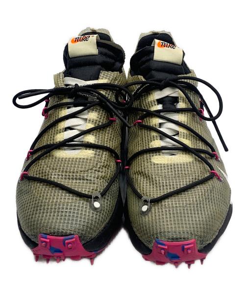 NIKE（ナイキ）NIKE (ナイキ) OFFWHITE (オフホワイト) Women's Vapor Street ブラック×ベージュ サイズ:28の古着・服飾アイテム