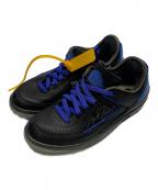 NIKEナイキ）の古着「Air Jordan 2 Low」｜ブラック×ブルー