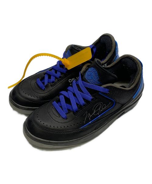 NIKE（ナイキ）NIKE (ナイキ) Air Jordan 2 Low  ブラック×ブルー サイズ:UK5.5の古着・服飾アイテム