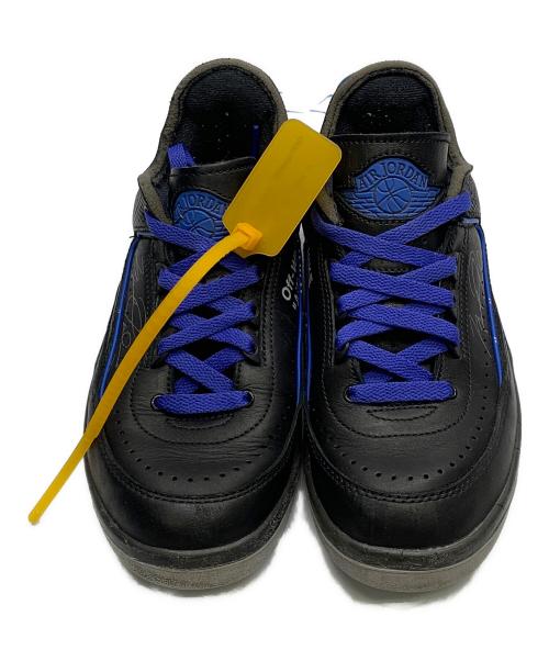 NIKE（ナイキ）NIKE (ナイキ) Air Jordan 2 Low  ブラック×ブルー サイズ:UK5.5の古着・服飾アイテム