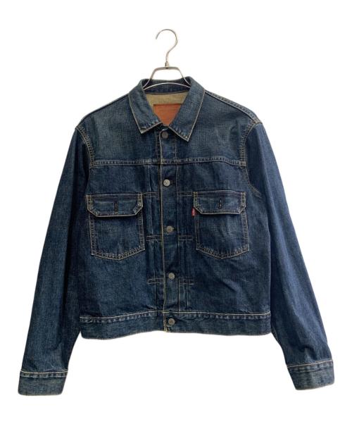 LEVI'S（リーバイス）LEVI'S (リーバイス) LEVI'S　2ndデニムジャケット　復刻 90’s ビッグE 日本製　 ブルー サイズ:40の古着・服飾アイテム
