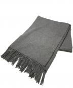 Nobleノーブル）の古着「Noble カシミヤストール」｜グレー