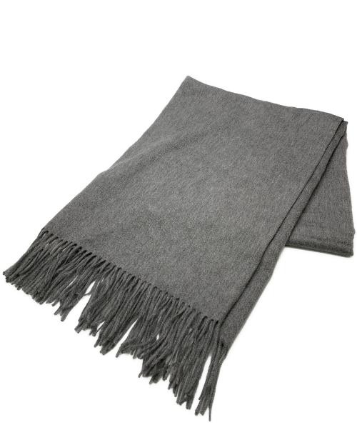 Noble（ノーブル）Noble (ノーブル) Noble カシミヤストール グレー 未使用品の古着・服飾アイテム