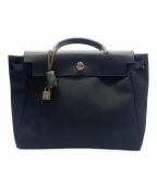 HERMESエルメス）の古着「HERMES　エールバッグPM　2WAYバッグ」｜ブラック