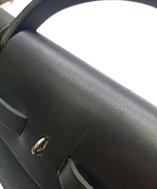 HERMES（エルメス）HERMES (エルメス) HERMES　エールバッグPM　2WAYバッグ ブラックの古着・服飾アイテム