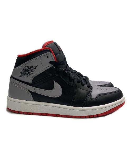 NIKE（ナイキ）NIKE (ナイキ) Air Jordan 1 Mid  レッド×グレー サイズ:UK　８の古着・服飾アイテム