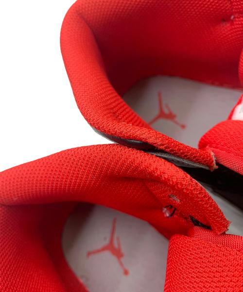 NIKE（ナイキ）NIKE (ナイキ) Air Jordan 1 Mid  レッド×グレー サイズ:UK　８の古着・服飾アイテム
