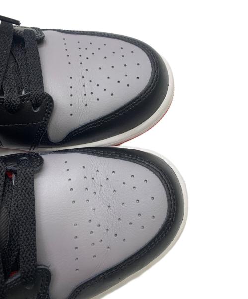 NIKE（ナイキ）NIKE (ナイキ) Air Jordan 1 Mid  レッド×グレー サイズ:UK　８の古着・服飾アイテム