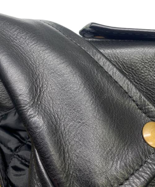 VANSON（バンソン）VANSON (バンソン) VANSON　ダブルライダースジャケット ブラック サイズ:36の古着・服飾アイテム