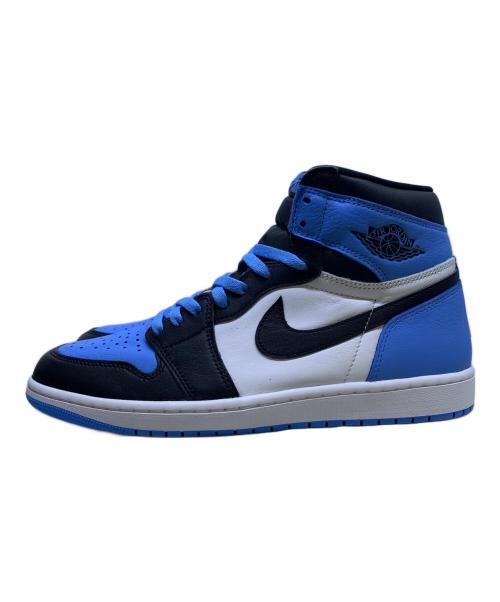 NIKE（ナイキ）NIKE (ナイキ) Air Jordan 1 Retro High OG ブルー×ブラック サイズ:UK　10 未使用品の古着・服飾アイテム