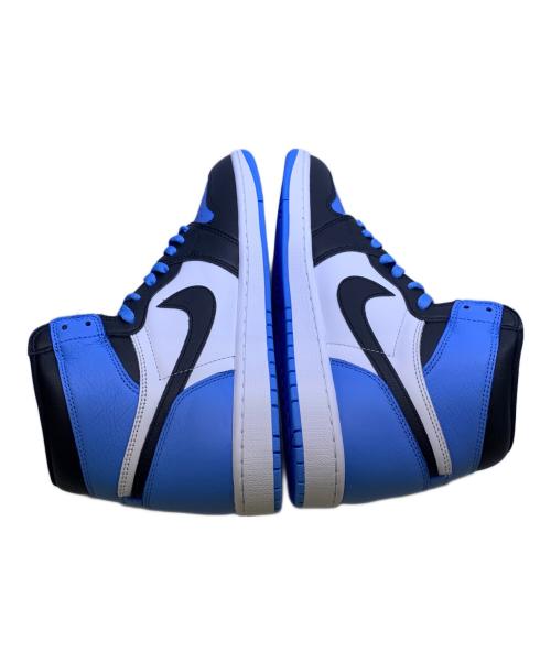 NIKE（ナイキ）NIKE (ナイキ) Air Jordan 1 Retro High OG ブルー×ブラック サイズ:UK　10 未使用品の古着・服飾アイテム