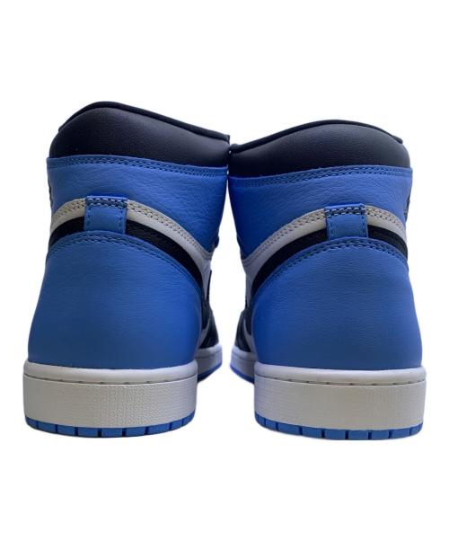 NIKE（ナイキ）NIKE (ナイキ) Air Jordan 1 Retro High OG ブルー×ブラック サイズ:UK　10 未使用品の古着・服飾アイテム