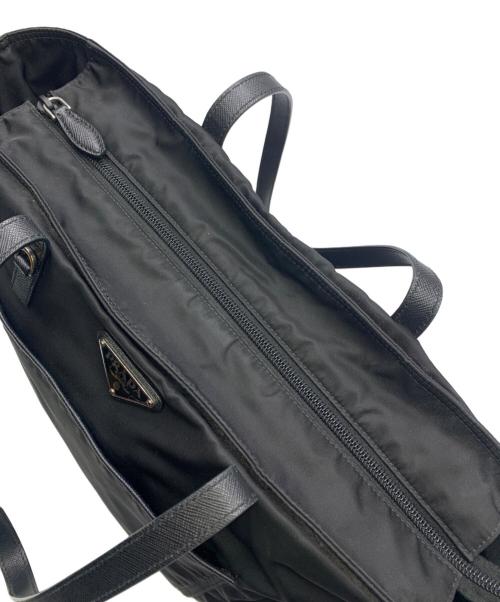 PRADA（プラダ）PRADA (プラダ) PRADA　ナイロントートバッグ ブラックの古着・服飾アイテム