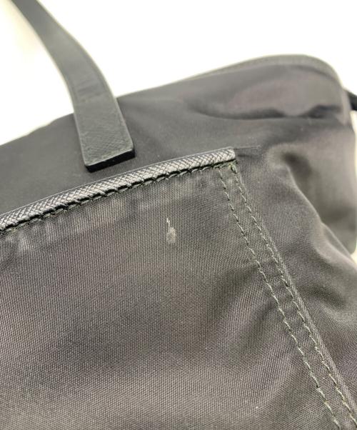 PRADA（プラダ）PRADA (プラダ) PRADA　ナイロントートバッグ ブラックの古着・服飾アイテム